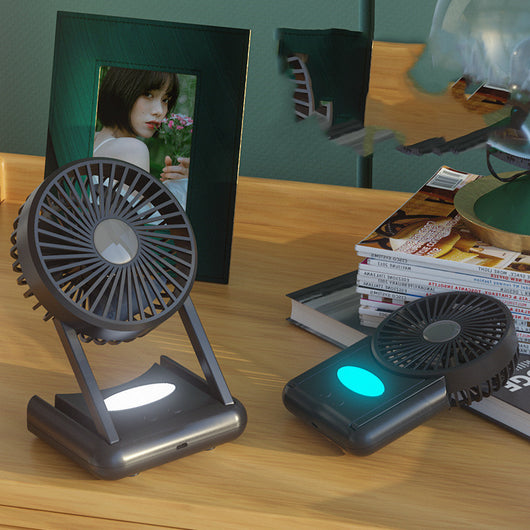 Ventilador Silencioso Portátil con Luz LED - 23 Horas de Autonomía - Image 6