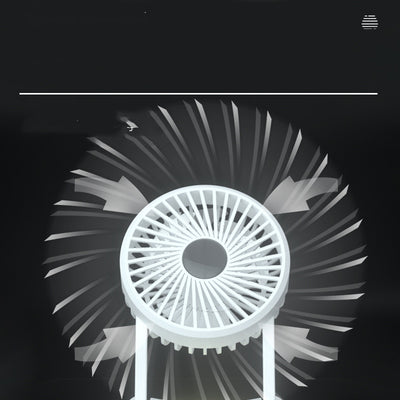 Ventilador Silencioso Portátil con Luz LED - 23 Horas de Autonomía - Image 5