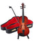 Violín Miniatura Artesanal - Adorno Musical Decorativo