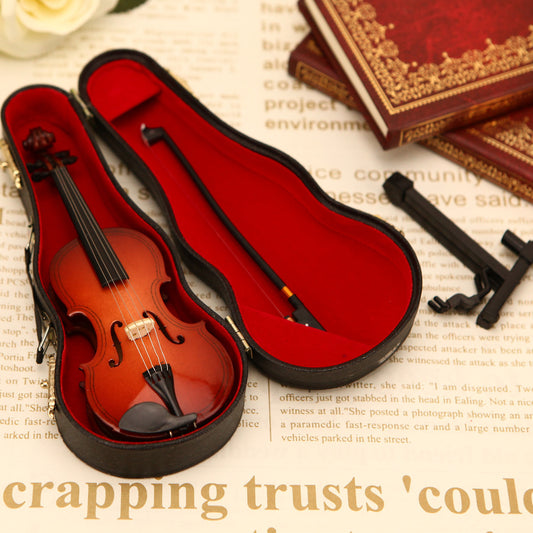Violín Miniatura Artesanal - Adorno Musical Decorativo - Image 2