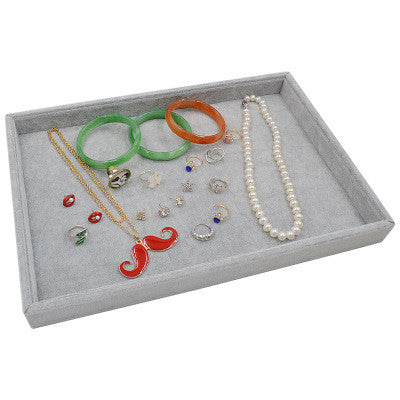 Organizador de Joyas Terciopelo - Bandeja Exhibidora para Anillos y Aretes - Image 14