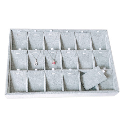 Organizador de Joyas Terciopelo - Bandeja Exhibidora para Anillos y Aretes - Image 17