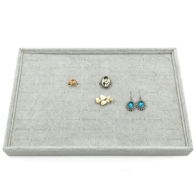 Organizador de Joyas Terciopelo - Bandeja Exhibidora para Anillos y Aretes - Image 18