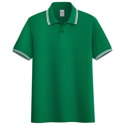 Polo Manga Corta Cuello Alzado para Hombre - Perfecto para Verano - Image 15