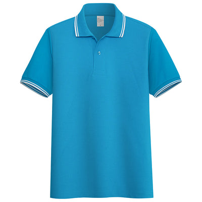 Polo Manga Corta Cuello Alzado para Hombre - Perfecto para Verano - Image 12