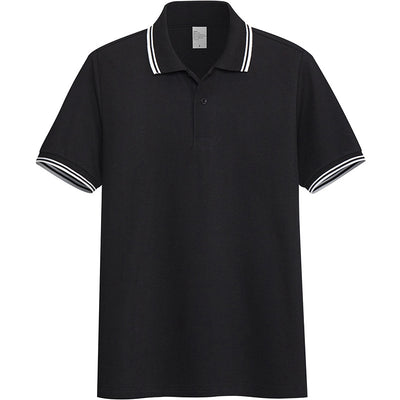 Polo Manga Corta Cuello Alzado para Hombre - Perfecto para Verano - Image 21