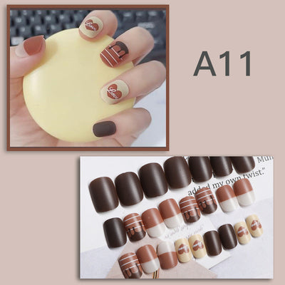 Parches de Uñas Artísticos Removibles - Diseño Instantáneo - Image 9