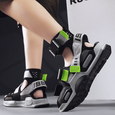 Sandalias Altas Coreanas Transpirables para Hombre - Estilo Casual Moderno - Image 4