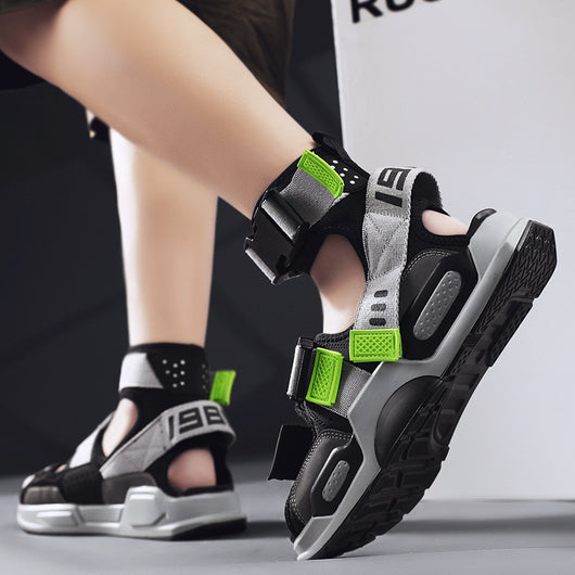 Sandalias Altas Coreanas Transpirables para Hombre - Estilo Casual Moderno - Image 4