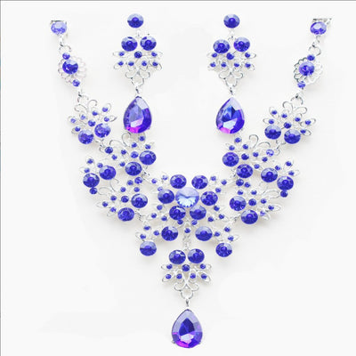 Conjunto de Collar y Aretes Nupcial Elegante para Novia - Image 7