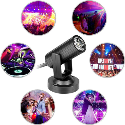 Foco LED RGBW 1W Pinspot Profesional para Escenario - Image 10