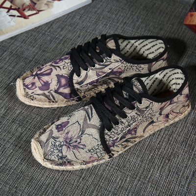 Alpargatas Hombre Primavera - Zapatos de Lona Respirable Tipo Mocasín Slip On - Image 13
