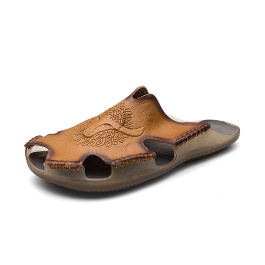 Sandalias de Playa Hombre con Suela de Tendón de Res Baotou - Image 5
