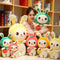 Peluche Adorable Conejito Frutal con Diseño Kawaii