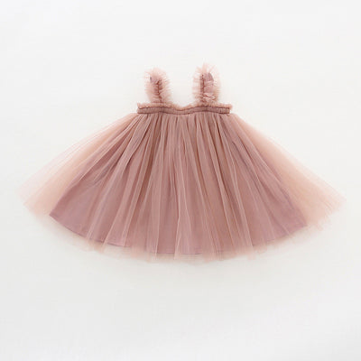 Vestido Tutú Princesa con Orejas de Madera y Falda de Tul Gasa - Image 9