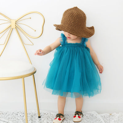 Vestido Tutú Princesa con Orejas de Madera y Falda de Tul Gasa - Image 11