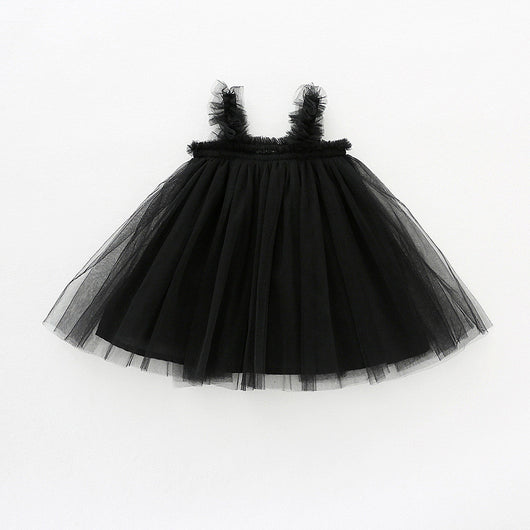 Vestido Tutú Princesa con Orejas de Madera y Falda de Tul Gasa - Image 2