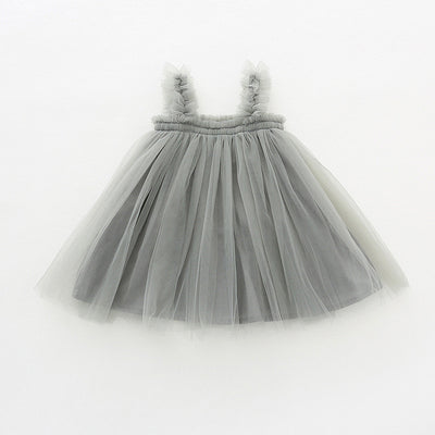 Vestido Tutú Princesa con Orejas de Madera y Falda de Tul Gasa - Image 3