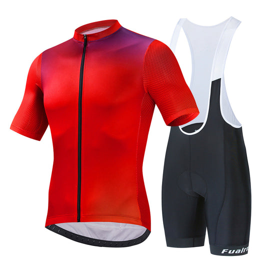 Conjunto de Ciclismo de Verano con Tirantes Transpirable para Montaña - Image 6