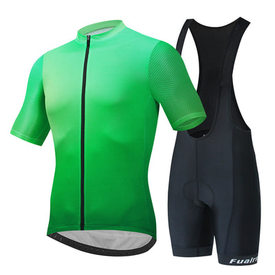 Conjunto de Ciclismo de Verano con Tirantes Transpirable para Montaña - Image 4