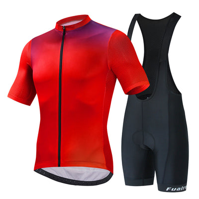 Conjunto de Ciclismo de Verano con Tirantes Transpirable para Montaña - Image 5