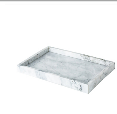 Juego de Bandeja de Mármol Nórdico para Baño - Image 10