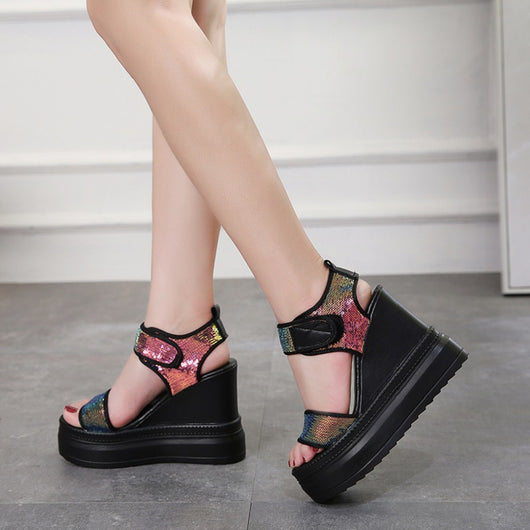 Zapatos de Novia con Suela Gruesa y Alzada Interior - Image 2