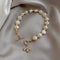 Pulsera Trenzada de Perlas Naturales - Diseño Exclusivo para Chicas