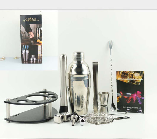 Set Profesional de Coctelería en Acero Inoxidable - Image 2