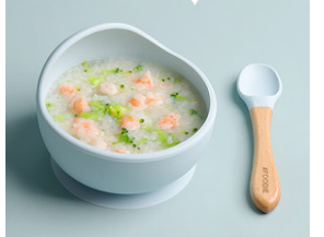Set de Plato y Cuchara de Silicona con Ventosa para Bebés - Vajilla Antideslizante para Alimentación - Image 2