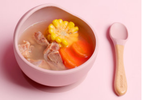 Set de Plato y Cuchara de Silicona con Ventosa para Bebés - Vajilla Antideslizante para Alimentación - Image 4