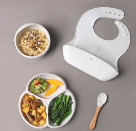 Set de Plato y Cuchara de Silicona con Ventosa para Bebés - Vajilla Antideslizante para Alimentación - Image 12