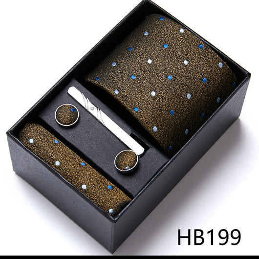 Set de 6 Corbatas Elegantes en Caja de Regalo - Colección Formal para Negocios y Bodas - Image 17