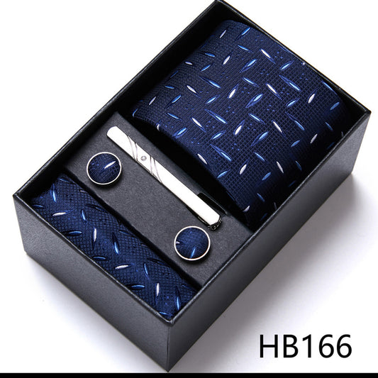 Set de 6 Corbatas Elegantes en Caja de Regalo - Colección Formal para Negocios y Bodas