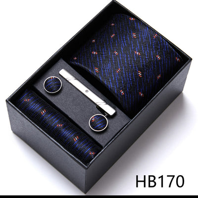 Set de 6 Corbatas Elegantes en Caja de Regalo - Colección Formal para Negocios y Bodas - Image 5