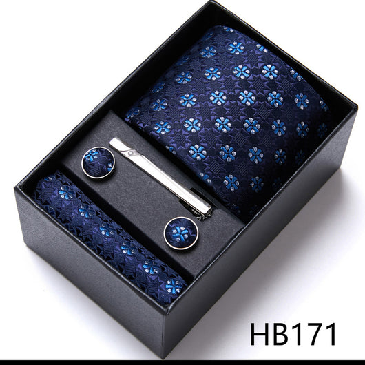 Set de 6 Corbatas Elegantes en Caja de Regalo - Colección Formal para Negocios y Bodas - Image 6