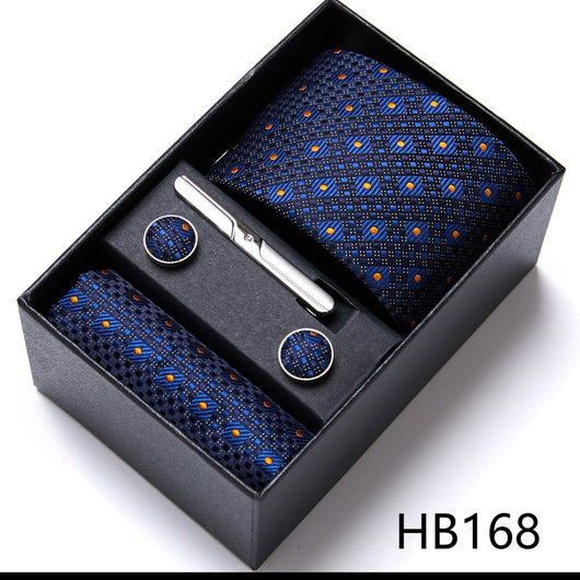 Set de 6 Corbatas Elegantes en Caja de Regalo - Colección Formal para Negocios y Bodas - Image 3