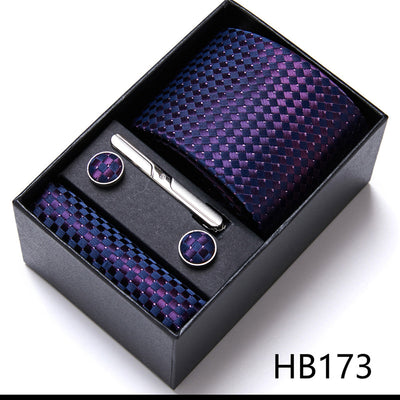 Set de 6 Corbatas Elegantes en Caja de Regalo - Colección Formal para Negocios y Bodas - Image 8