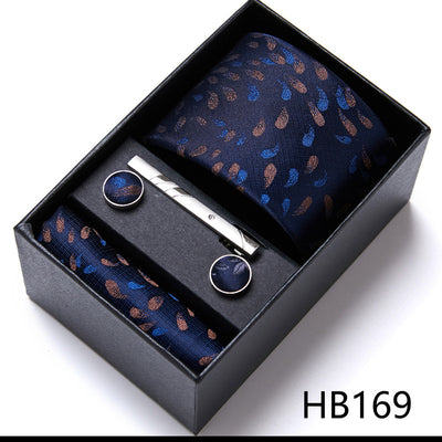 Set de 6 Corbatas Elegantes en Caja de Regalo - Colección Formal para Negocios y Bodas - Image 4