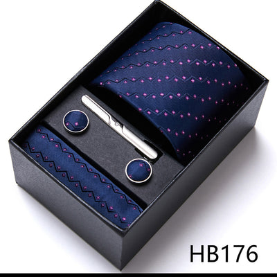 Set de 6 Corbatas Elegantes en Caja de Regalo - Colección Formal para Negocios y Bodas - Image 11