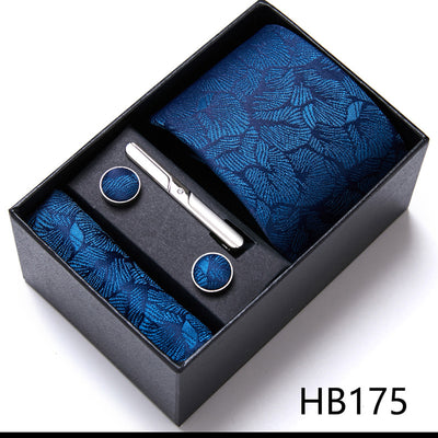 Set de 6 Corbatas Elegantes en Caja de Regalo - Colección Formal para Negocios y Bodas - Image 10