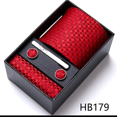 Set de 6 Corbatas Elegantes en Caja de Regalo - Colección Formal para Negocios y Bodas - Image 14