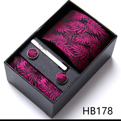 Set de 6 Corbatas Elegantes en Caja de Regalo - Colección Formal para Negocios y Bodas - Image 13