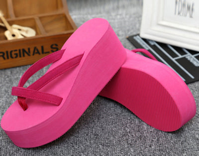 Sandalias de Playa para Mujer con Tacón Inclinado y Suela Antideslizante - Image 7