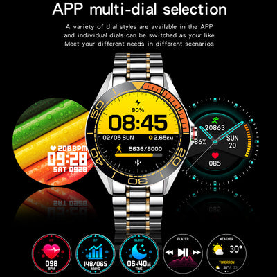 Reloj Inteligente de Monitoreo Cardíaco y Pasos Resistente al Agua - Image 5