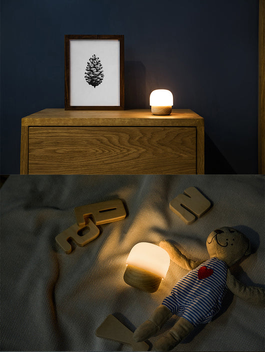 Lámpara Nocturna Infantil Recargable con Protección Visual - Image 11