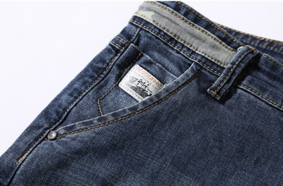 Jeans Stretch Talla Grande Hombre con Detalles Rotos - Image 13