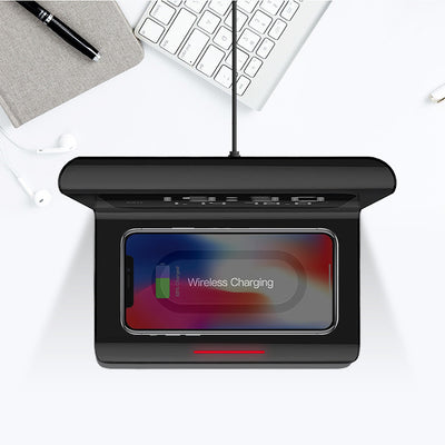 Reloj Despertador con Cargador Inalámbrico 10W, Calendario Perpetuo y Monitor de Temperatura - Image 15