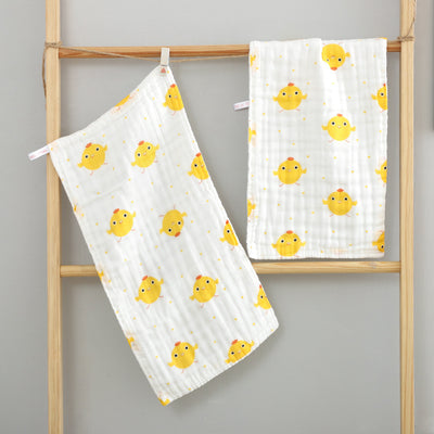 Toalla Absorbente de Algodón Plisado con Estampado Infantil - Image 15