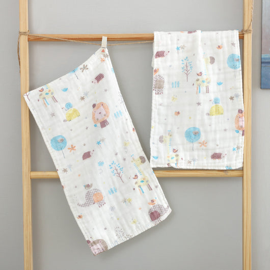 Toalla Absorbente de Algodón Plisado con Estampado Infantil - Image 19